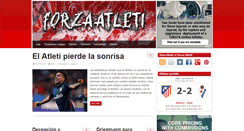 Desktop Screenshot of forzaatleti.com